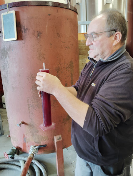 Elevage de vins du Beaujolais